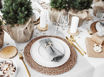 Picture of WOODEN NAPKIN RINGS REINDEERS WOOD DIAMETER 4CM